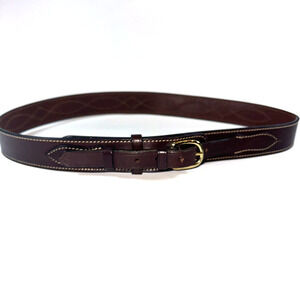 Cabelas Leather Men's Belt Sz 38 Brown Western Outback Legends Made in Australia